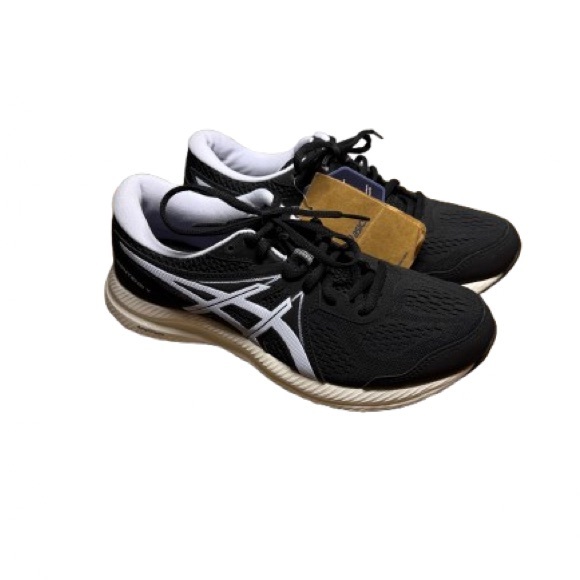 Asics Shoes - ASICS Women’s Black and Lilac Sneakers - Ortholite Comfort Insoles - Size 8 Wide